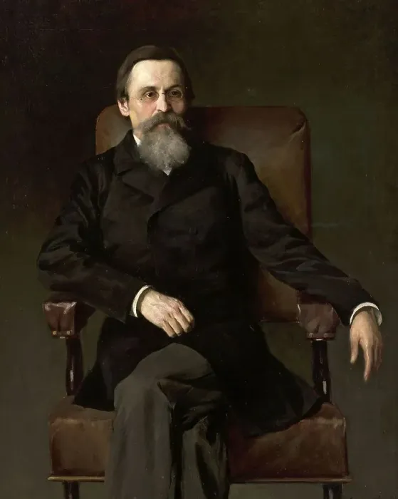 Framed Print : Portrait of Tadeusz Korzon (b. 9 November 1839) (d)