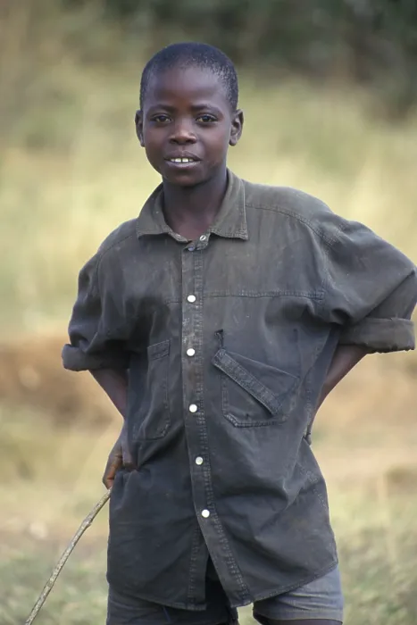 Framed Print : Portrait of a teenager, Bwangu Mzimba