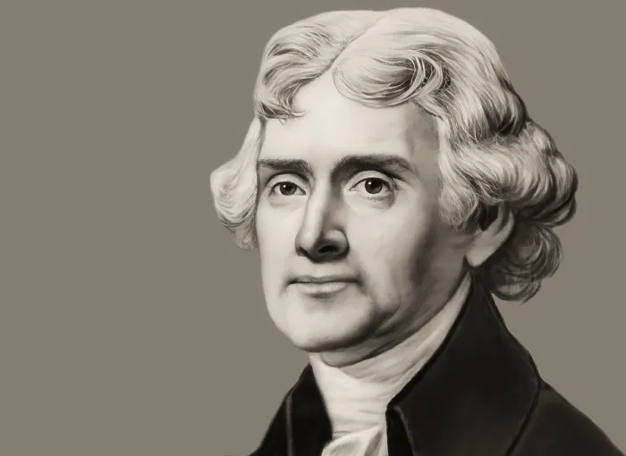 Framed Print : Portrait of Thomas Jefferson, 1743 - 1826 Framed Print : Portrait of Thomas Jefferson, 1743 - 1826