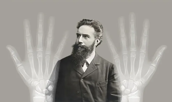 Framed Print : Portrait of Wilhelm Conrad Roentgen