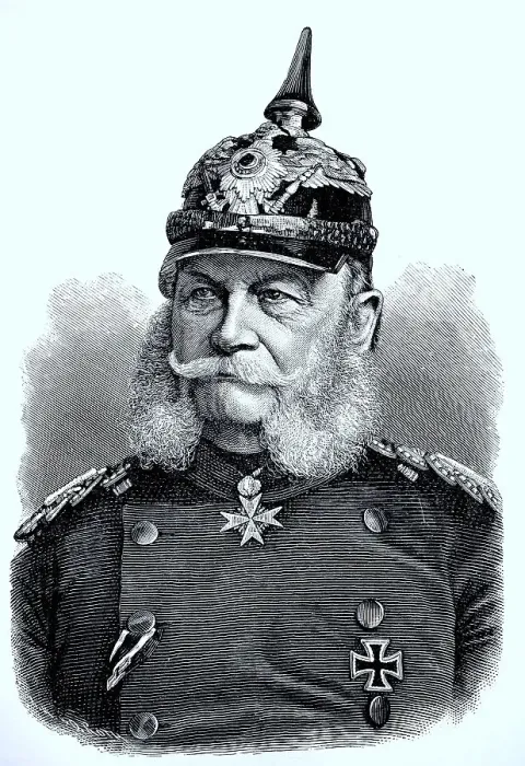 Framed Print : Portrait of Wilhelm I. 22. March 1797, 9
