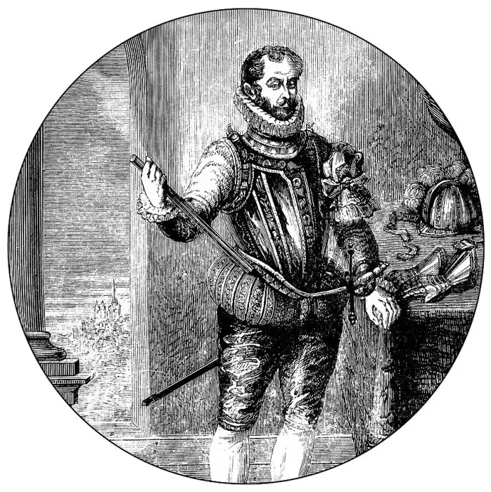 Framed Print : Portrait of William of Nassau-Dillenburg