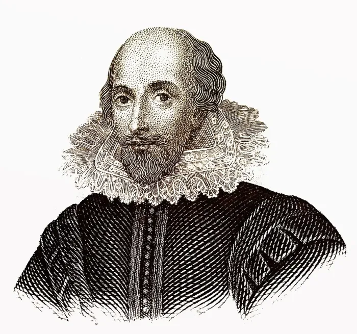 Framed Print : Portrait of William Shakespeare