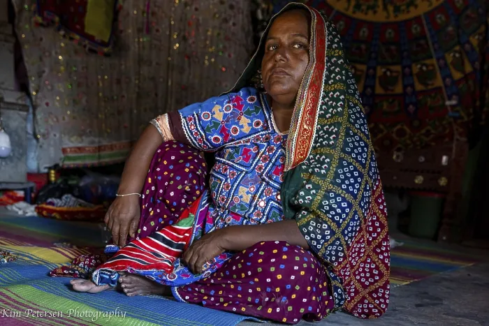 Framed Print : Portrait of a woman from the tribal community