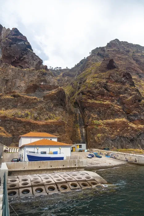 Framed Print : Praia do Cais in the town of Paul do Mar in eastern Madeira Framed Print : Praia do Cais in the town of Paul do Mar in eastern Madeira