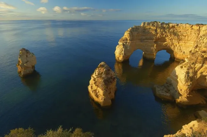 Framed Print : Praia da Marinha, Lagoa, Marinha Beach Framed Print : Praia da Marinha, Lagoa, Marinha Beach