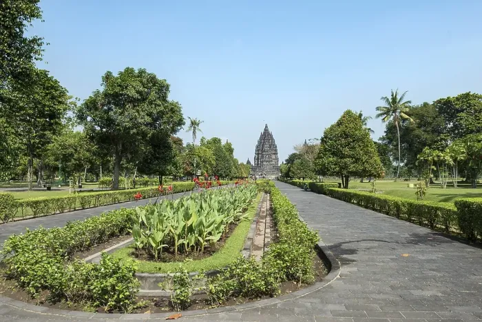 Framed Print : Prambanan Hindu Temple, Stupas Framed Print : Prambanan Hindu Temple, Stupas