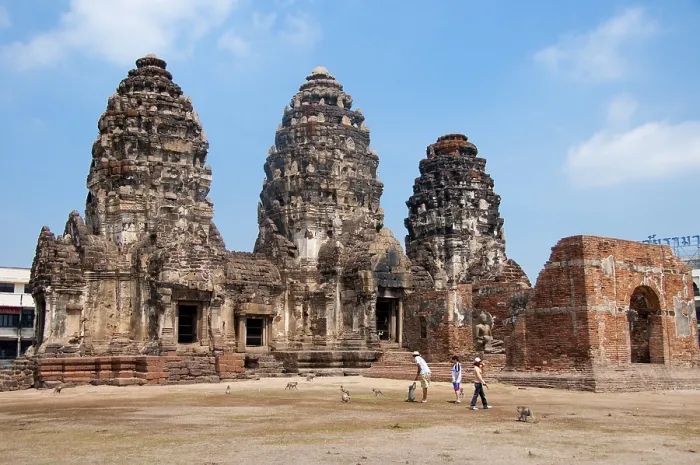 Framed Print : Prang Sam Yot, originally a Khmer Hindu shrine Framed Print : Prang Sam Yot, originally a Khmer Hindu shrine
