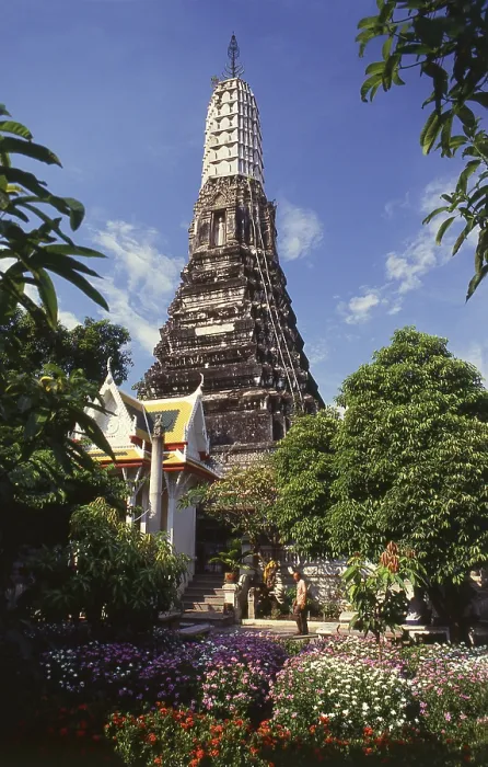 Framed Print : A prang is a tall tower-like spire