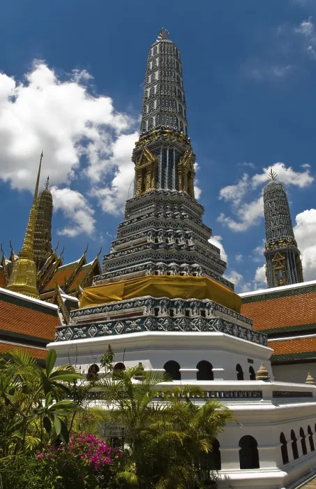 Framed Print : Prangs of Wat Phra Kaeo, Wat Phra Kaeo