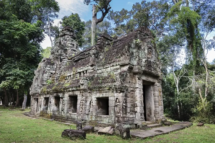 Framed Print : Preah Khan at Siem Reap, Cambodia