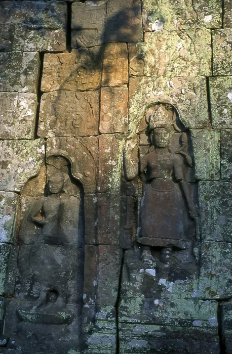 Framed Print : Preah Khan (Temple of the Sacred Sword) was built in the late 12th century (1191)