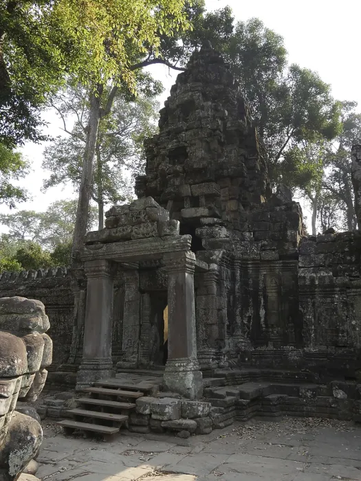 Framed Print : Preah Khan Temple, Siem Reap Province