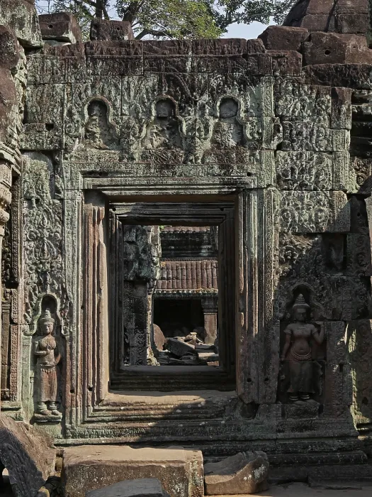Framed Print : Preah Khan Temple, Siem Reap Province