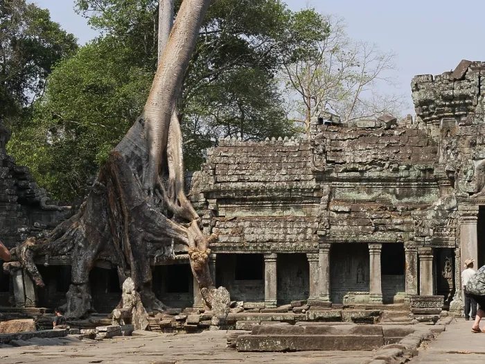 Framed Print : Preah Khan Temple, Siem Reap Province