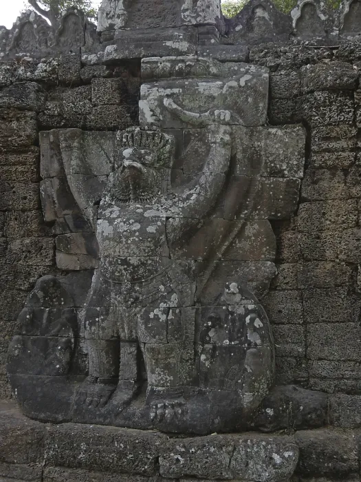 Framed Print : Preah Khan Temple, Siem Reap Province