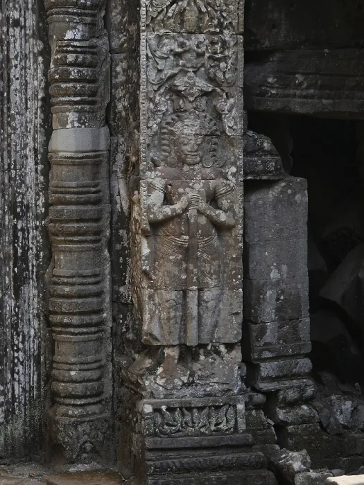 Framed Print : Preah Khan Temple, Siem Reap Province