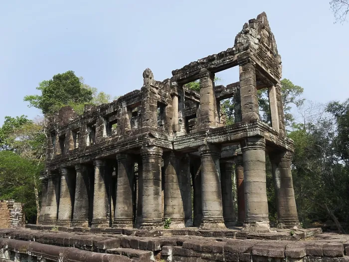 Framed Print : Preah Khan Temple, Siem Reap Province