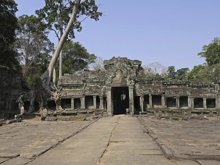 Framed Print : Preah Khan Temple, Siem Reap Province