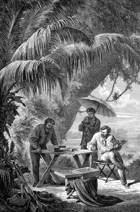 Framed Print : Preparation for astronomical observations in Brazil Framed Print : Preparation for astronomical observations in Brazil
