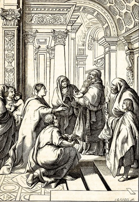 Framed Print : The Presentation of Christ in the Temple Framed Print : The Presentation of Christ in the Temple
