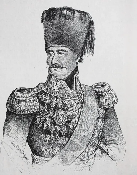 Framed Print : Prince Milos Obrenovich I of Serbia