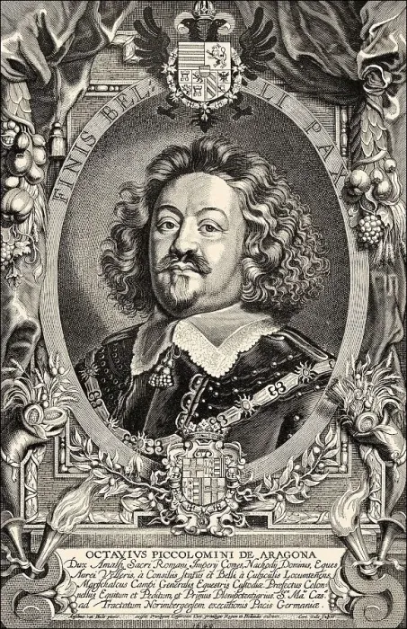 Framed Print : Prince Octavio Piccolomini or Ottavio Piccolomini