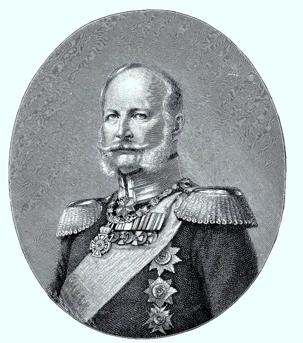 Framed Print : Prince Wilhelm, 22 March 1797, 9 March 1888