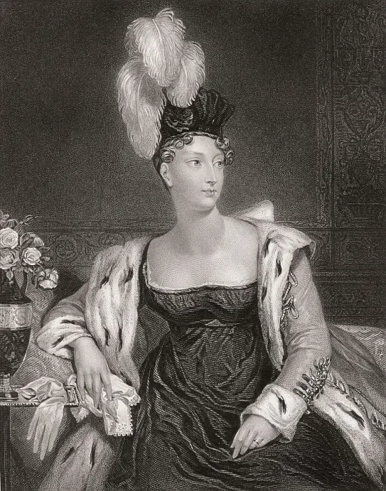 Framed Print : Princess Charlotte Augusta of Wales