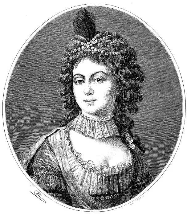 Framed Print : Princess Charlotte of Saxe-Hildburghausen Framed Print : Princess Charlotte of Saxe-Hildburghausen