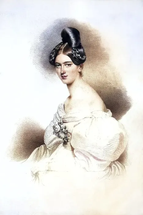 Framed Print : Princess Franziska Liechtenstein Framed Print : Princess Franziska Liechtenstein