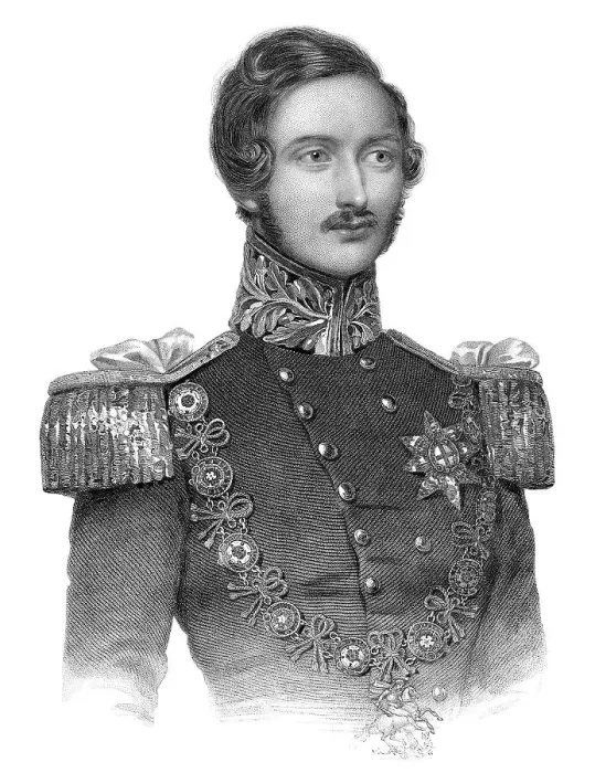 Framed Print : Prinz Albert von Sachsen-Coburg und Gotha