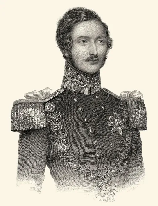 Framed Print : Prinz Albert von Sachsen-Coburg und Gotha