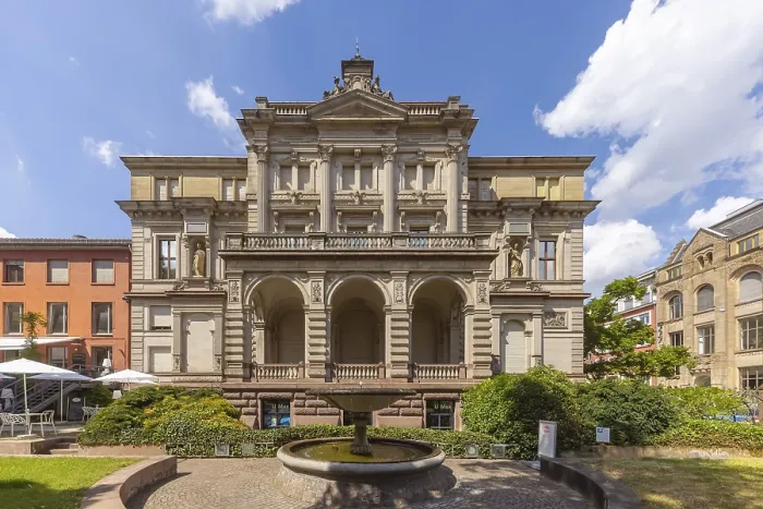 Framed Print : Prinzenpalais, exterior view with ornate facade Framed Print : Prinzenpalais, exterior view with ornate facade