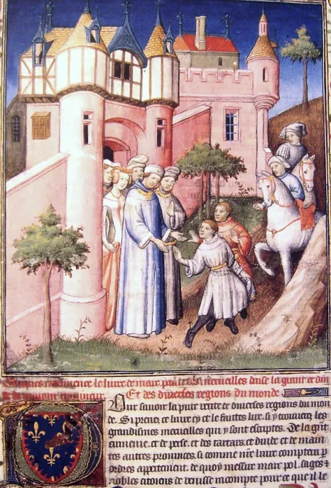 Framed Print : Probably born in Venice around 1254 CE Framed Print : Probably born in Venice around 1254 CE