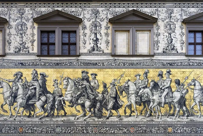 Framed Print : Procession of Princes, Dresden Framed Print : Procession of Princes, Dresden
