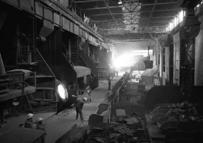 Framed Print : The production of steel products Framed Print : The production of steel products