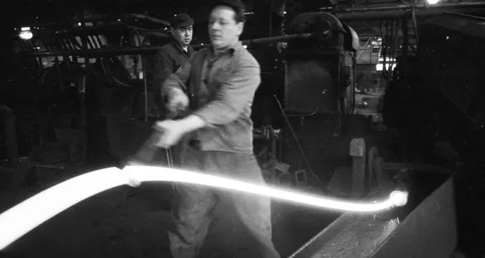 Framed Print : The production of steel products Framed Print : The production of steel products