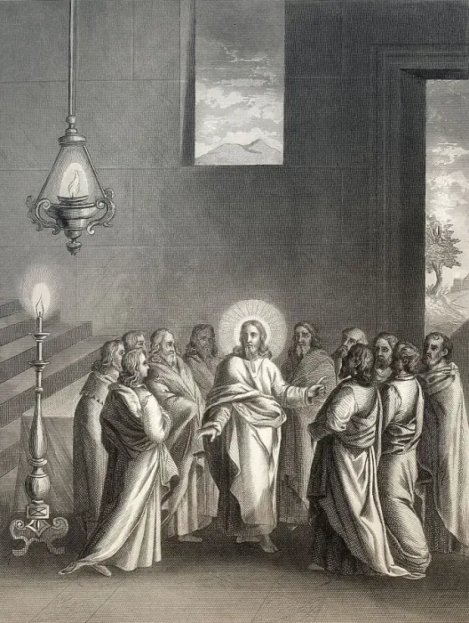Framed Print : The Promise of the Holy Spirit