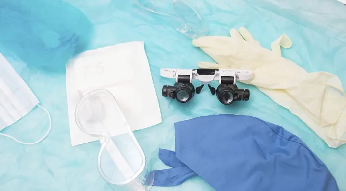 Framed Print : Protective gear such as goggles