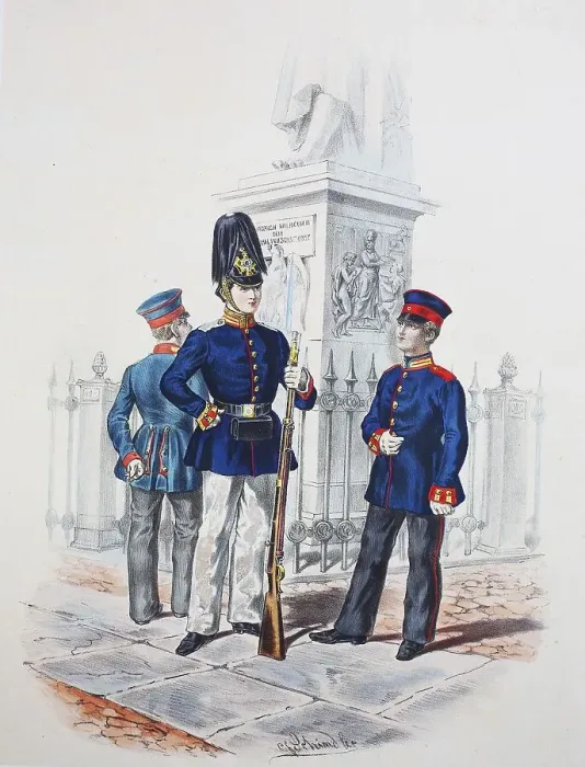 Framed Print : Prussian Army, Prussian Guard, Cadet Corps Framed Print : Prussian Army, Prussian Guard, Cadet Corps