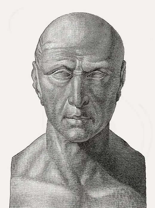 Framed Print : Publius Terentius Afer or Terence
