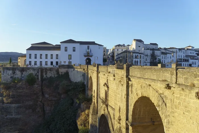Framed Print : Puente nuevo bridge in ronda, spain