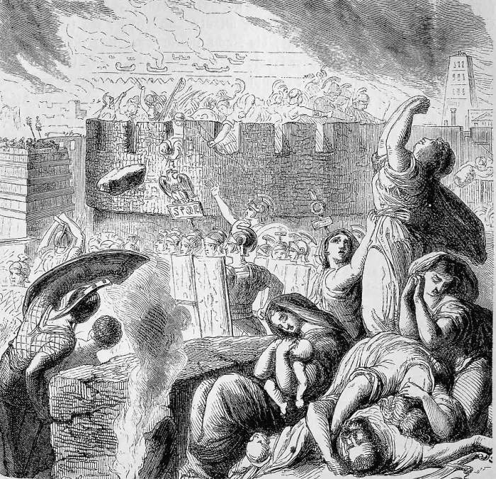 Framed Print : The Third Punic War, 149 BC -146 BC Destruction of Carthage Framed Print : The Third Punic War, 149 BC -146 BC Destruction of Carthage
