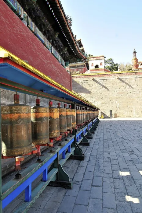 Framed Print : Puning buddhist temple, china