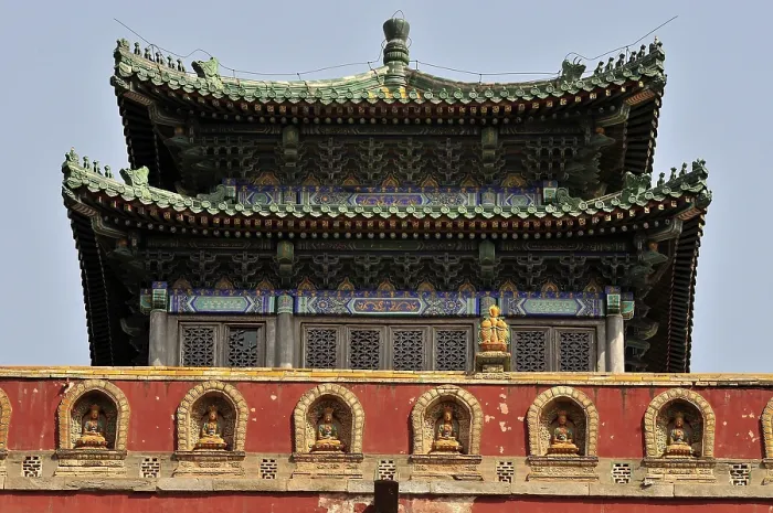 Framed Print : Puning buddhist temple, china
