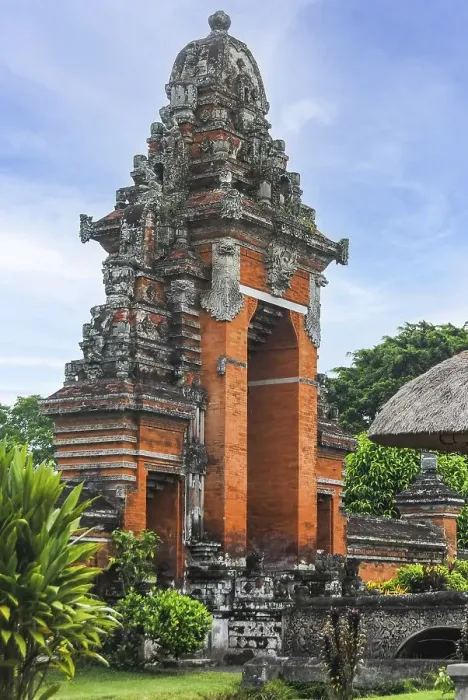 Framed Print : Pura Taman Ayun is a compound of Balinese temple