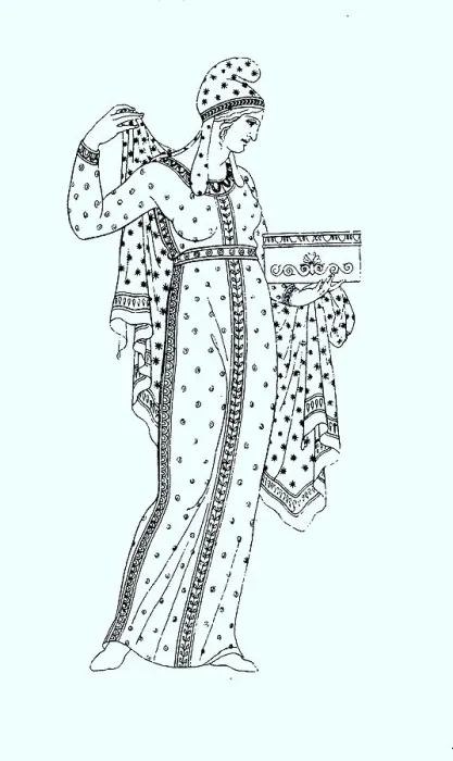 Framed Print : Pyrygian costume, Colourful clothing Framed Print : Pyrygian costume, Colourful clothing