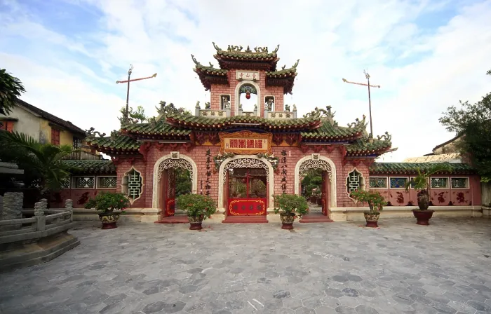 Framed Print : Quan cong Temple in Hoi An, Asia