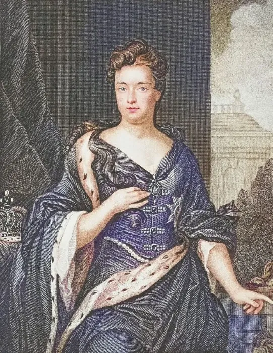 Framed Print : Queen Anne, 1665, 1714, Queen of Great Britain from 1702